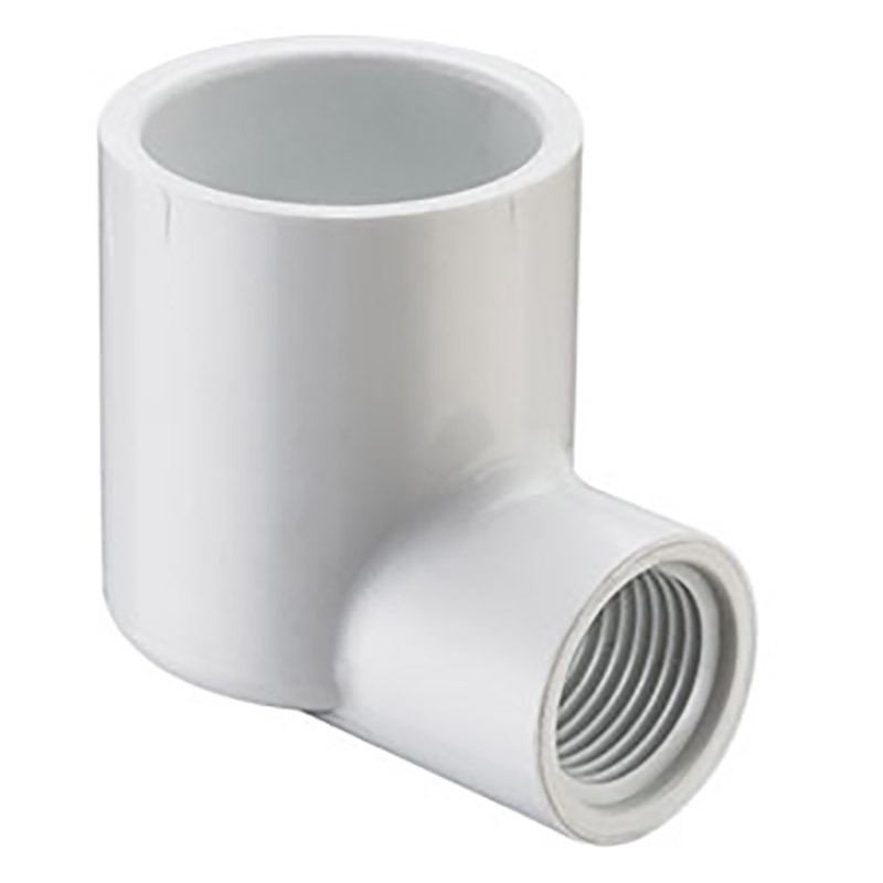 Spears 407 Series PVC Pipe Fitting 90 Degree Elbow Schedule 40 1" S... White